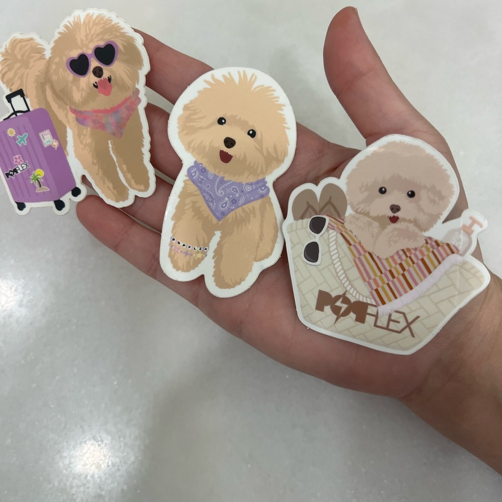 Popflex Dog Stickers - Picture 2 of 2